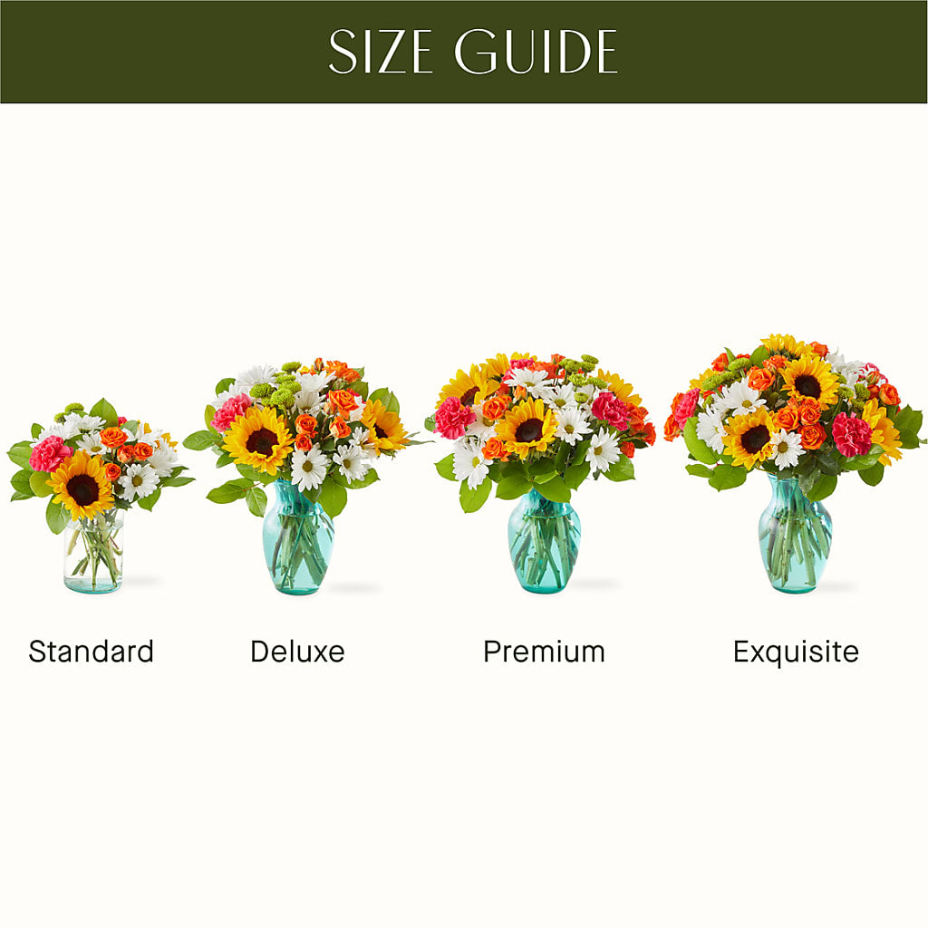 Sun-drenched Blooms Bouquet – Rosewood Flower Shop, Humble TX