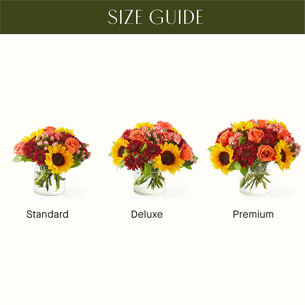 September Sunset Bouquet – Rosewood Flower Shop, Humble TX