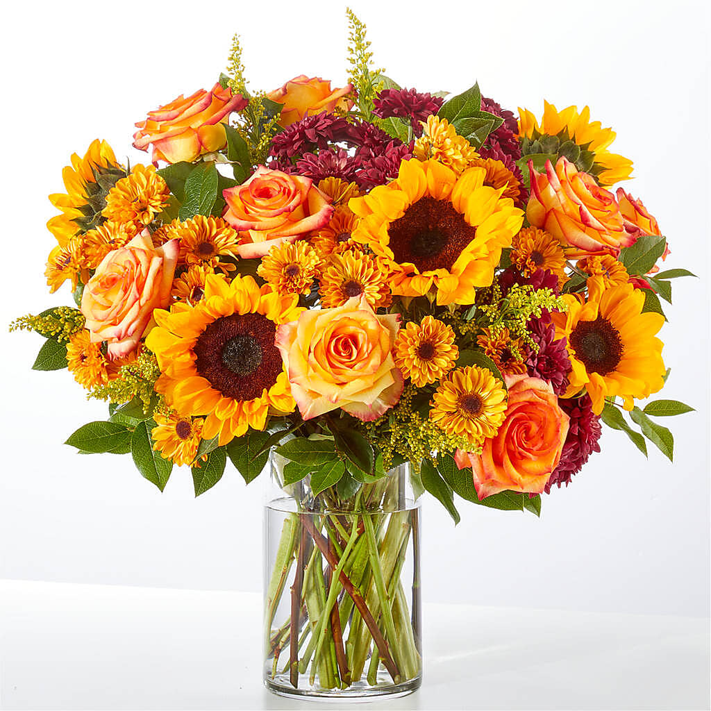 Flannel Scarf Bouquet – Rosewood Flower Shop, Humble TX