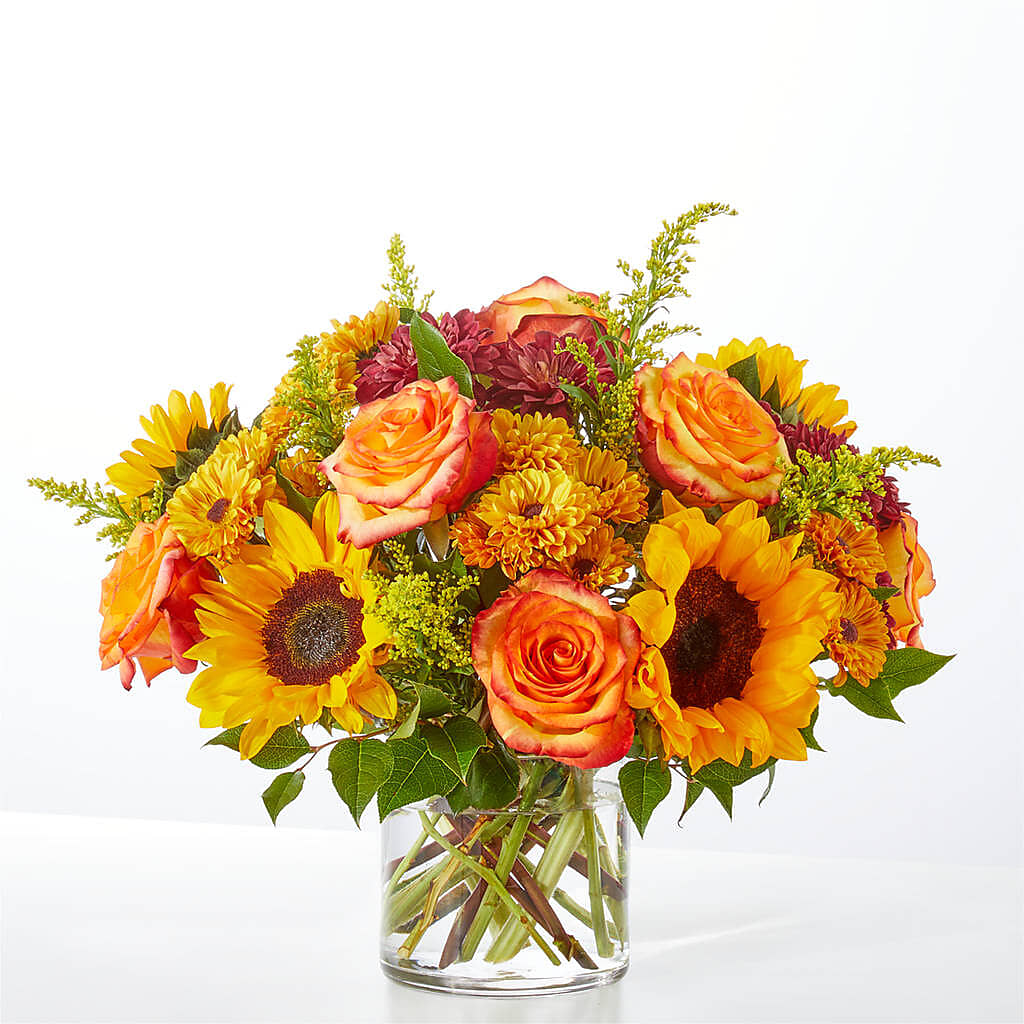 Flannel Scarf Bouquet – Rosewood Flower Shop, Humble TX