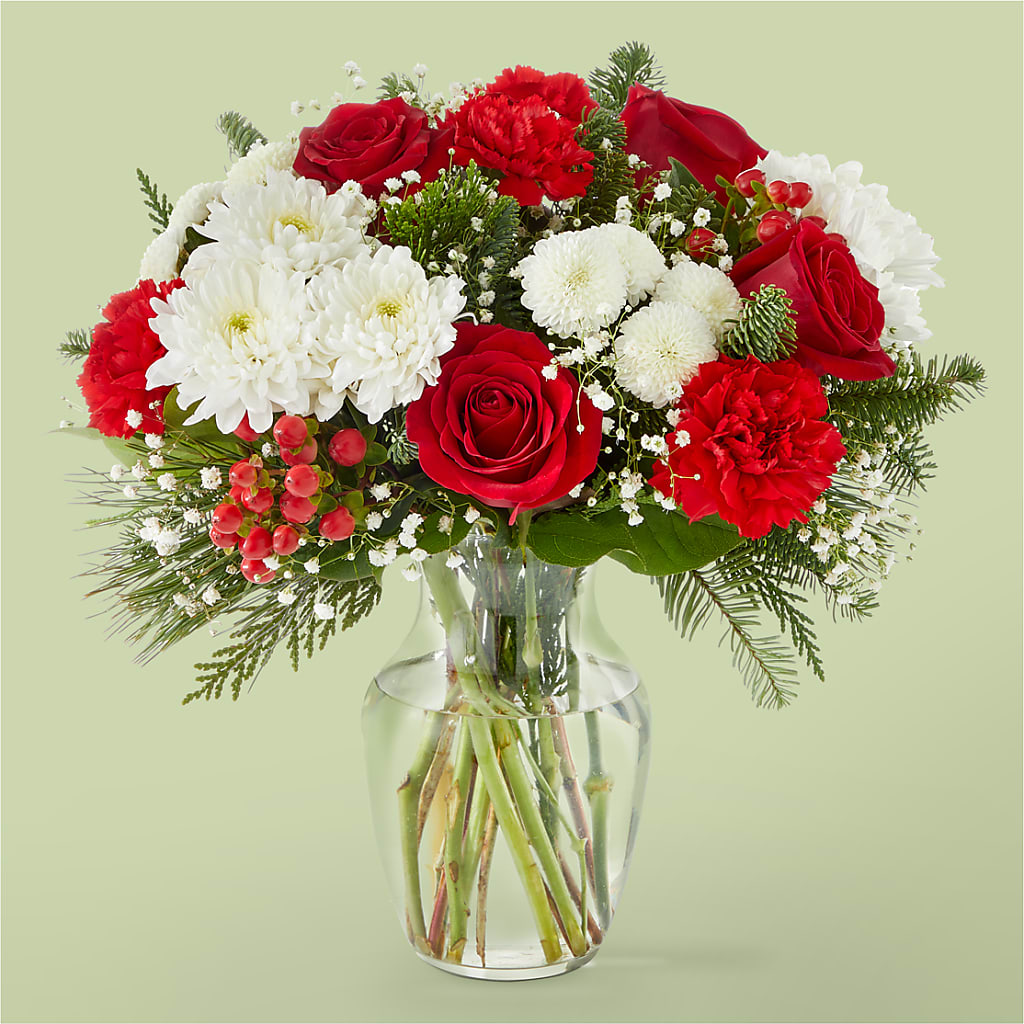 Chance of Flurries Bouquet – Rosewood Flower Shop, Humble TX
