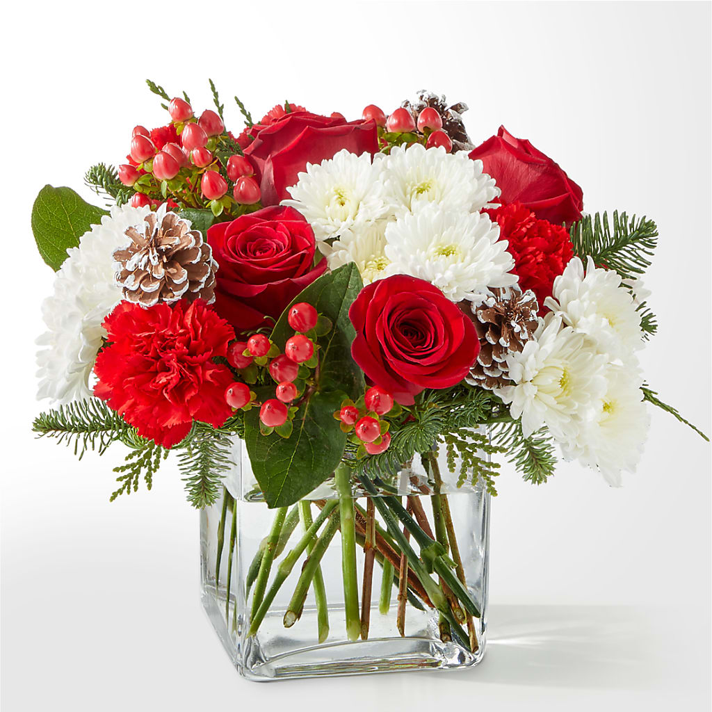 Snow Angel Bouquet – Rosewood Flower Shop, Humble TX