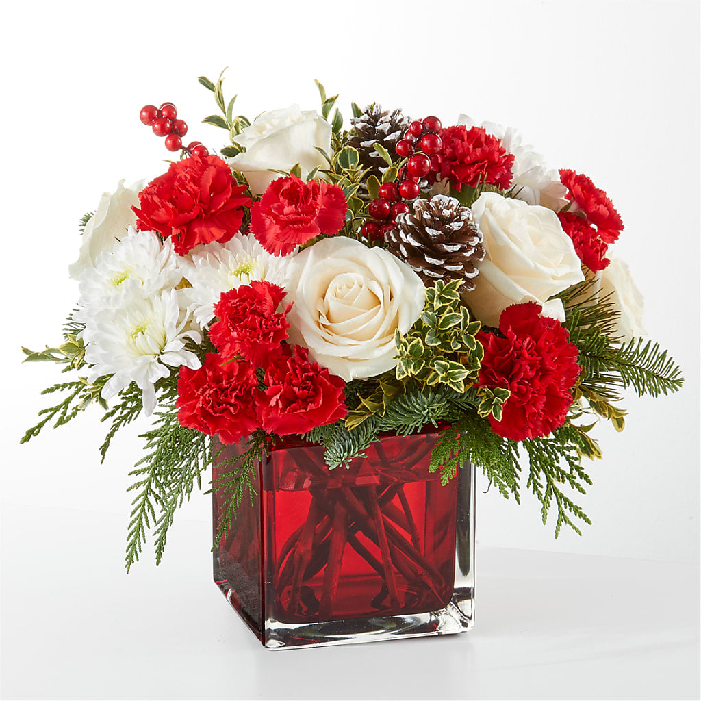 Christmas Market Bouquet – Rosewood Flower Shop, Humble TX