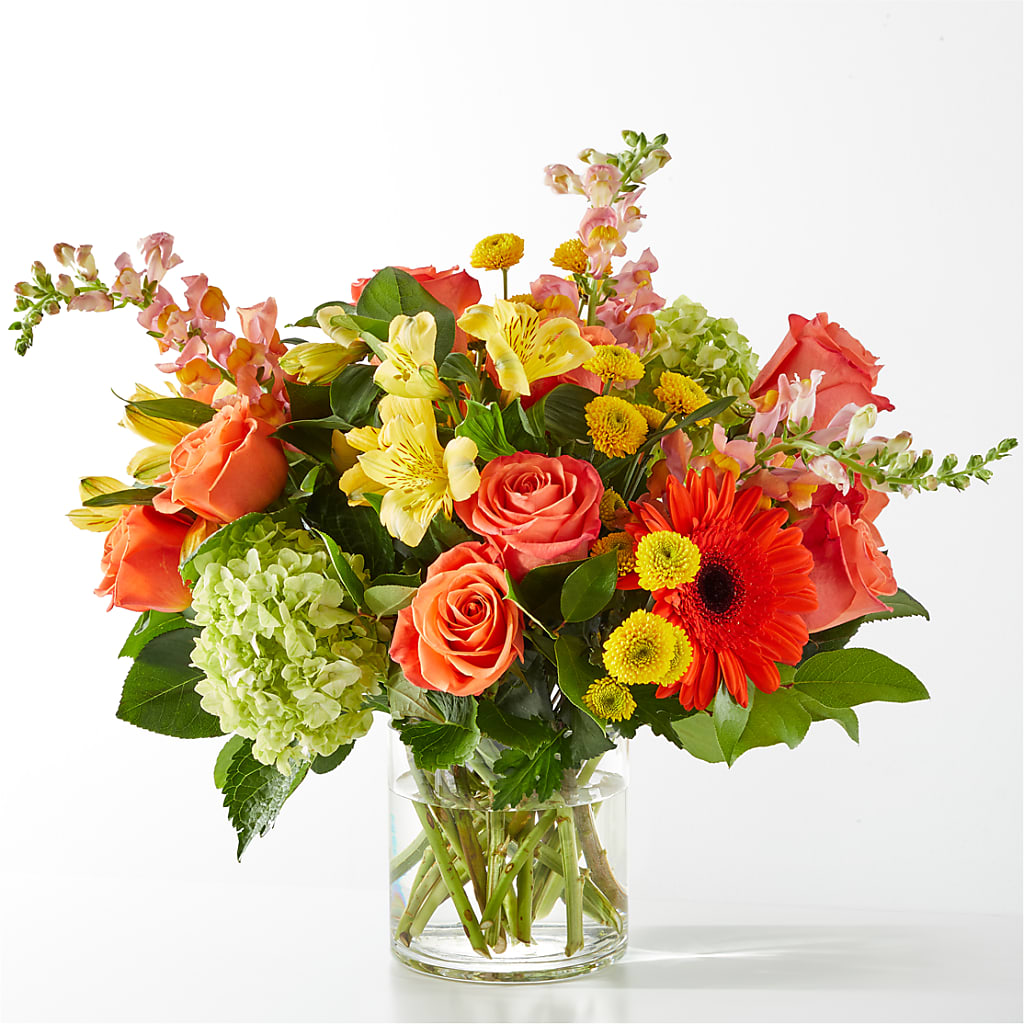 Autumn Sunshine Bouquet – Rosewood Flower Shop, Humble TX