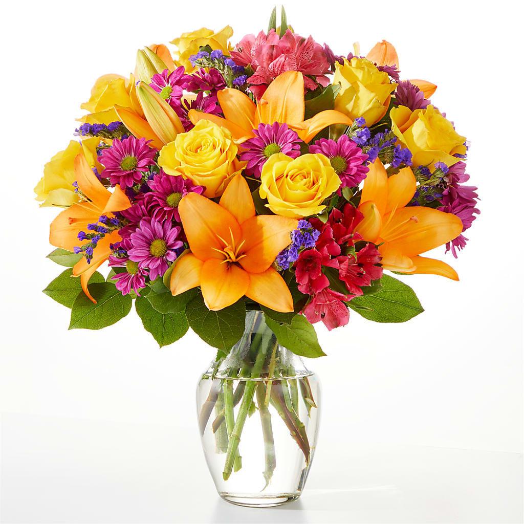 Colorful Visions Bouquet – Rosewood Flower Shop, Humble TX