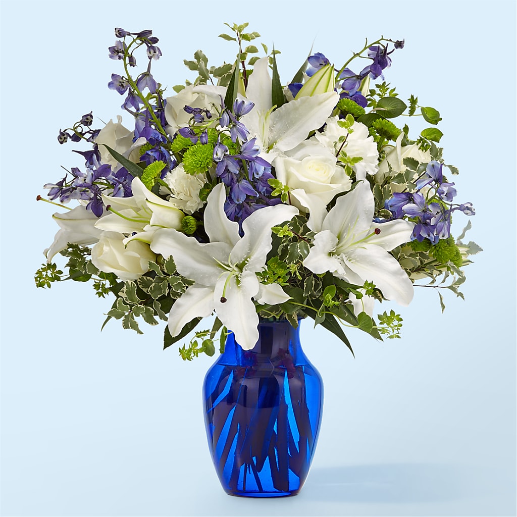Santorini Bouquet – Rosewood Flower Shop, Humble TX