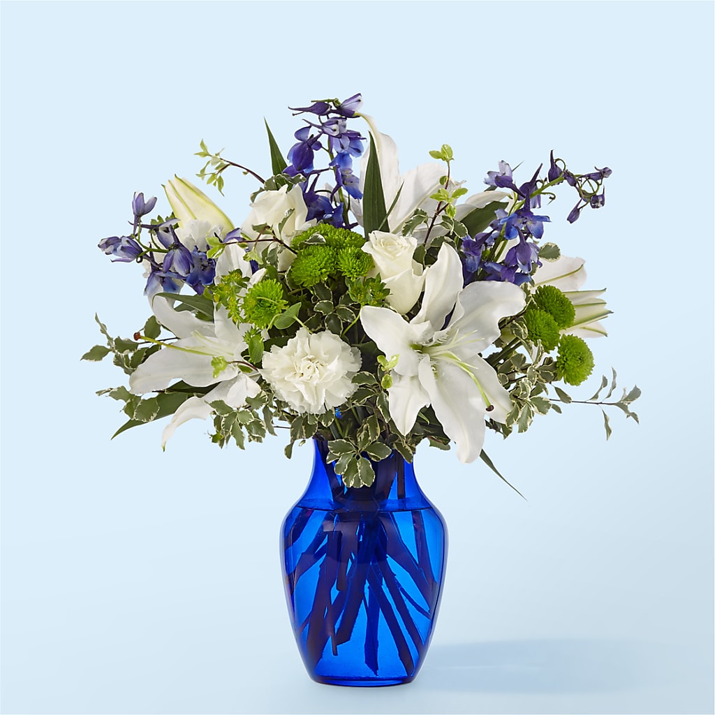 Santorini Bouquet – Rosewood Flower Shop, Humble TX