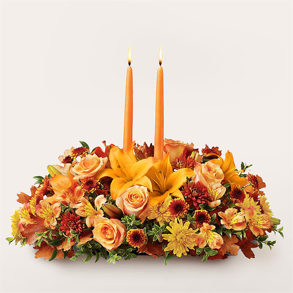 Traditions Centerpiece – Rosewood Flower Shop, Humble TX
