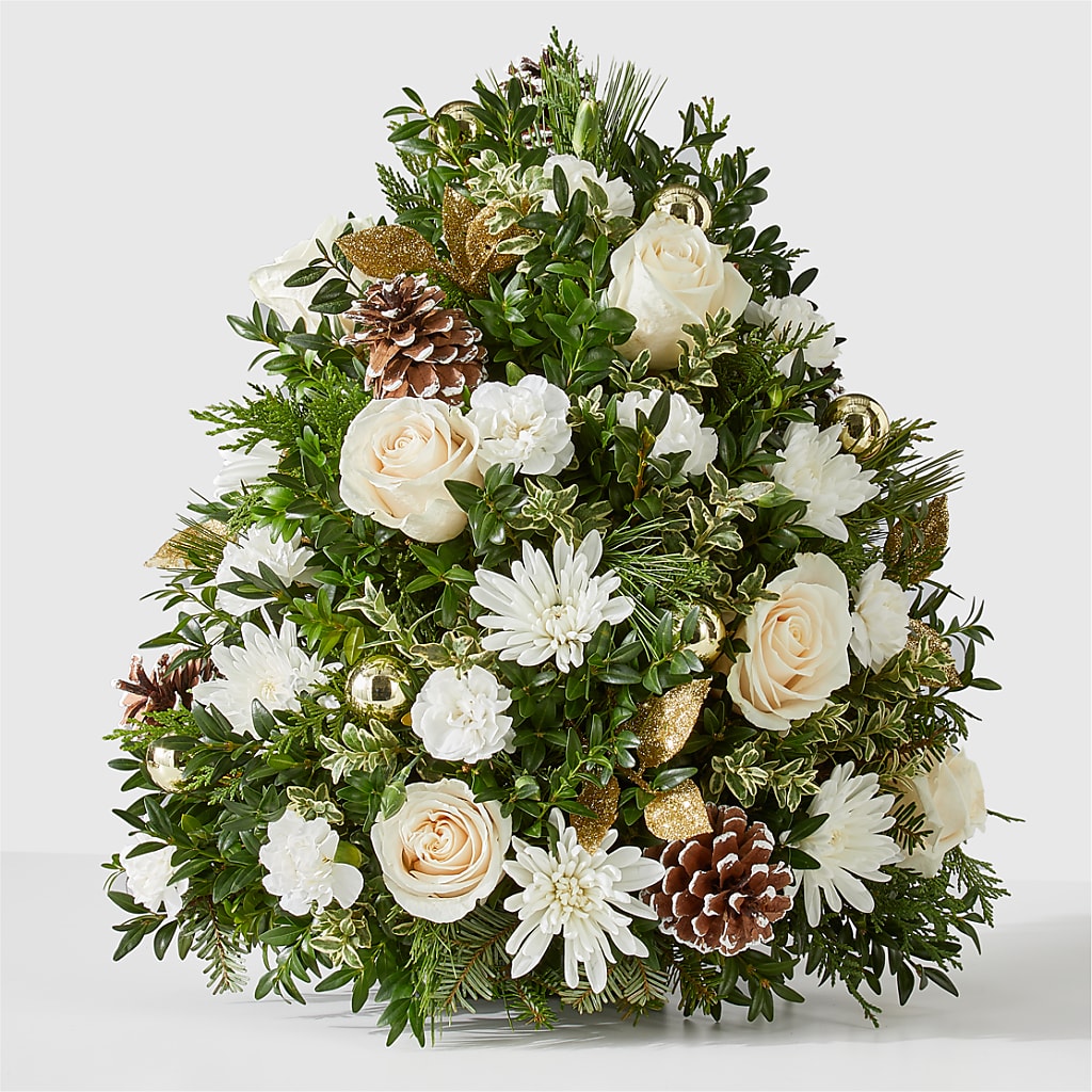 Snowed In Tree – Rosewood Flower Shop, Humble TX