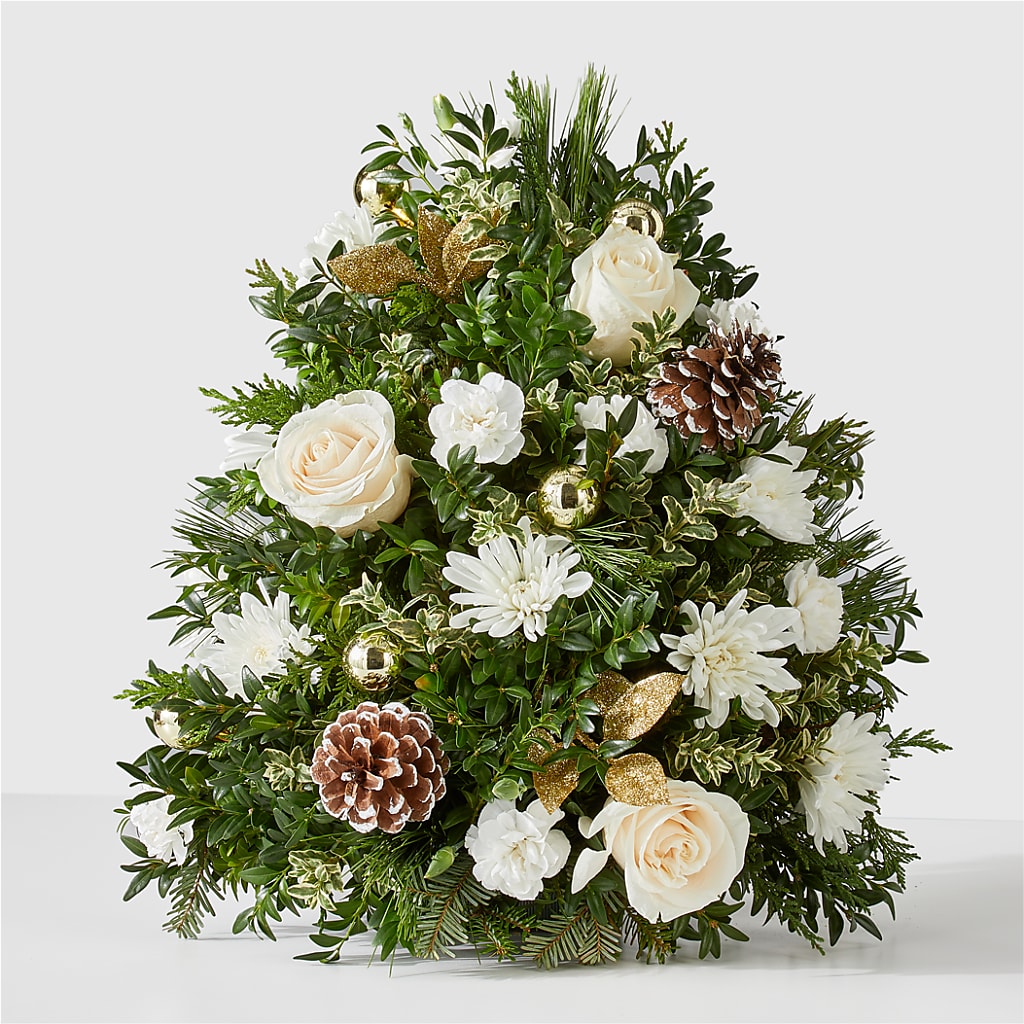 Snowed In Tree – Rosewood Flower Shop, Humble TX