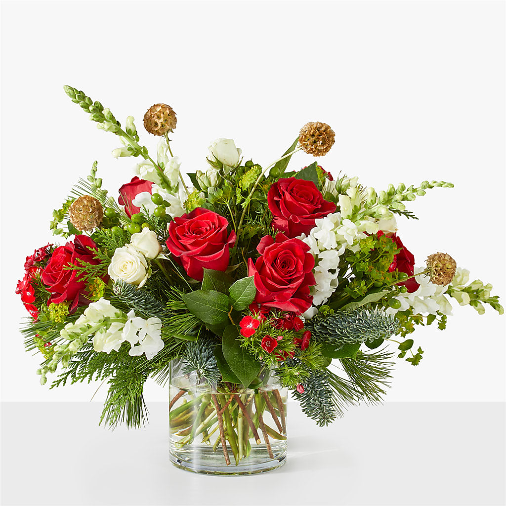 Deck the Halls Bouquet – Rosewood Flower Shop, Humble TX