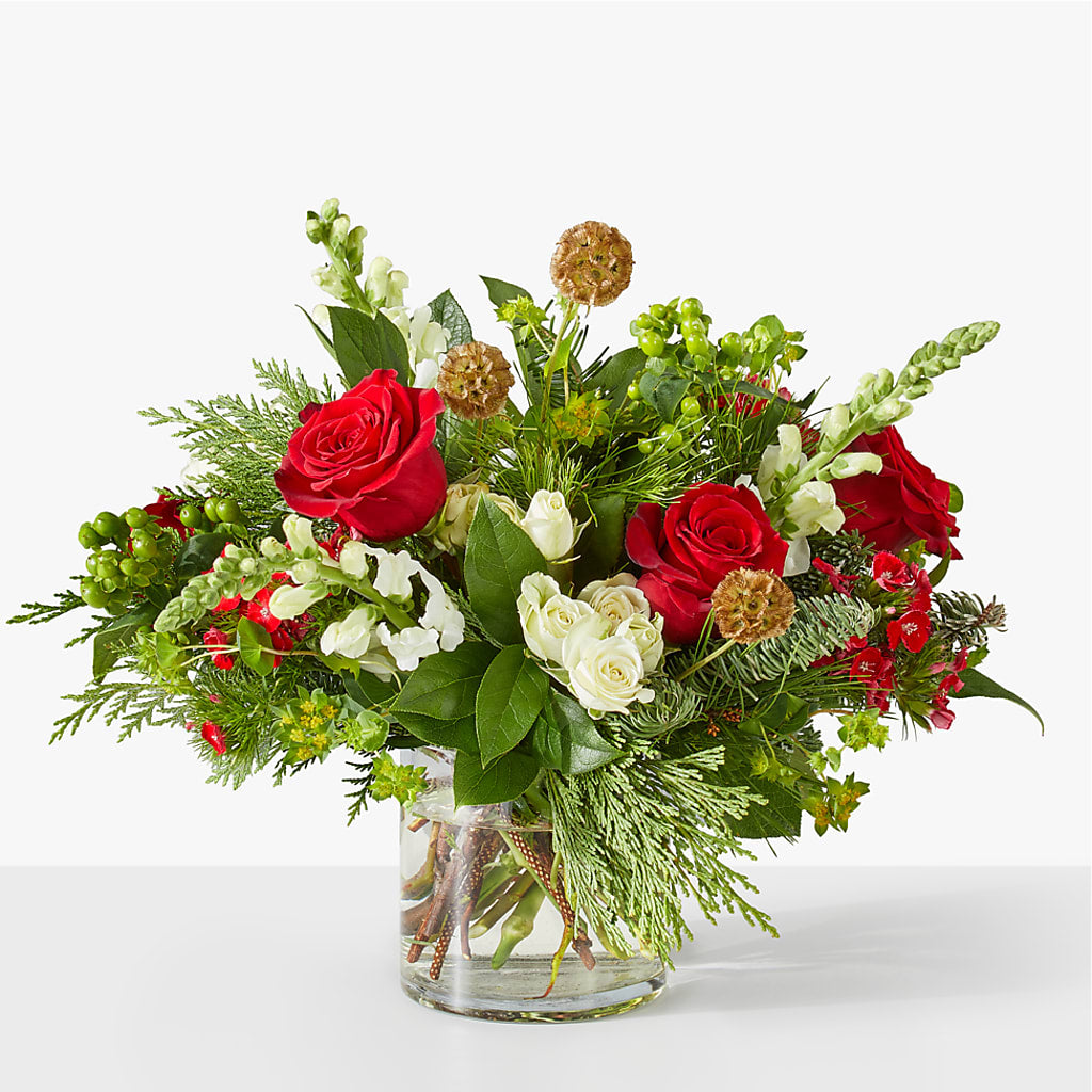 Deck the Halls Bouquet – Rosewood Flower Shop, Humble TX