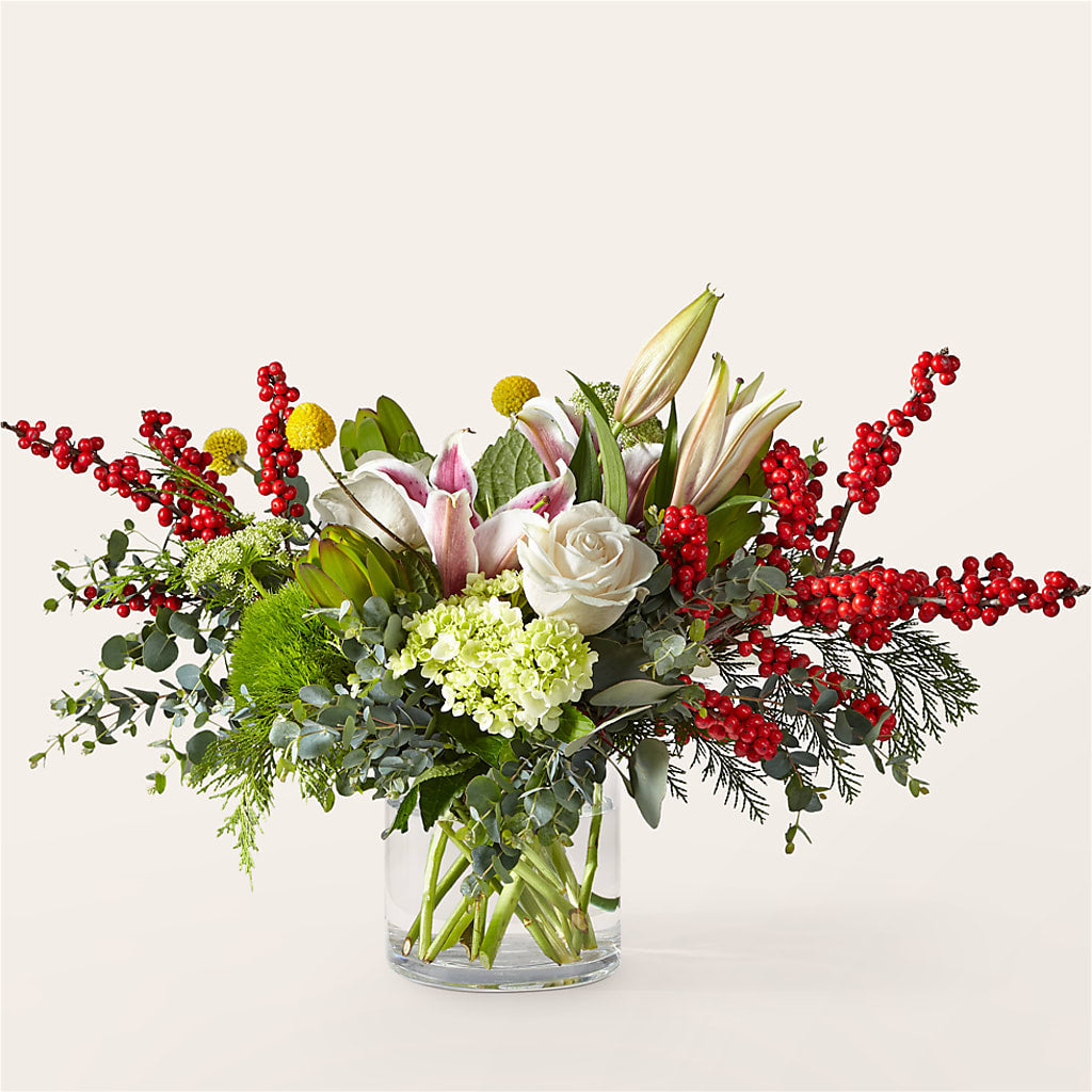Berry & Bright Bouquet – Rosewood Flower Shop, Humble TX