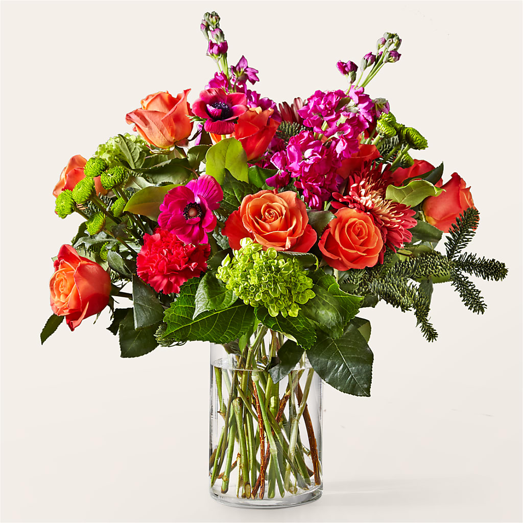 All the Tinsel Bouquet – Rosewood Flower Shop, Humble TX