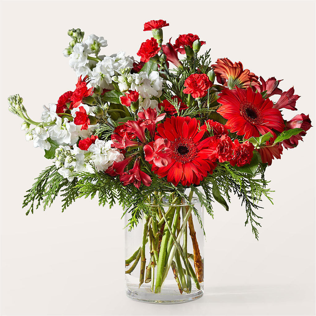 Holidaisy Bouquet – Rosewood Flower Shop, Humble TX