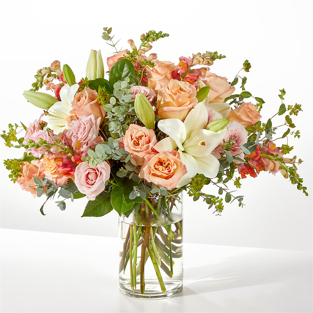 Grapefruit Splash Bouquet – Rosewood Flower Shop, Humble TX