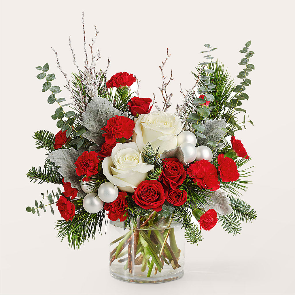 Trimming the Tree Bouquet – Rosewood Flower Shop, Humble TX