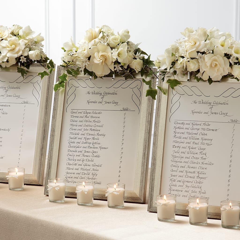Colonnade Frame Décor – Rosewood Flower Shop, Humble TX