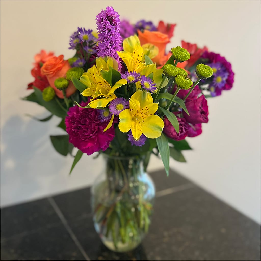 Bold & Bright – A Florist Original –  Rosewood Flower Shop, Humble TX
