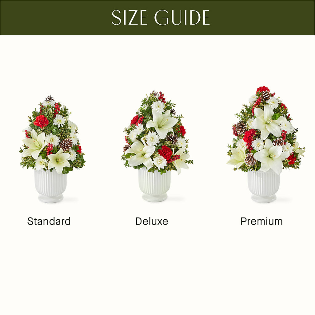 Festive Moments Tree –  Rosewood Flower Shop, Humble TX