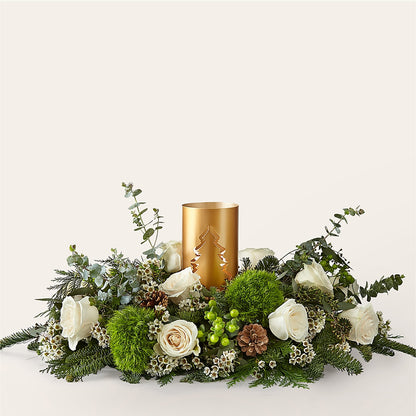 Chestnuts Roasting Centerpiece –  Rosewood Flower Shop, Humble TX