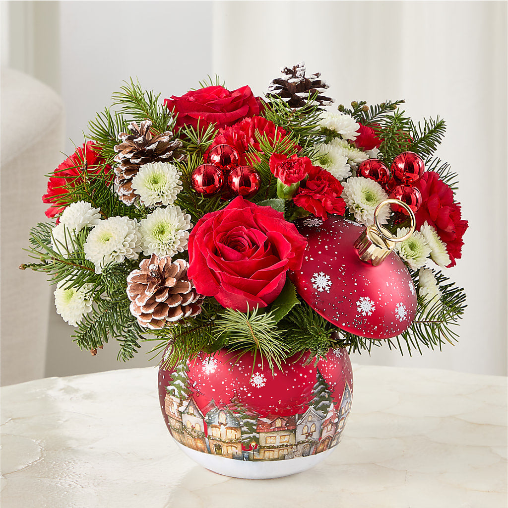 Christmas Carols Ornament –  Rosewood Flower Shop, Humble TX