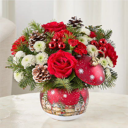 Christmas Carols Ornament –  Rosewood Flower Shop, Humble TX