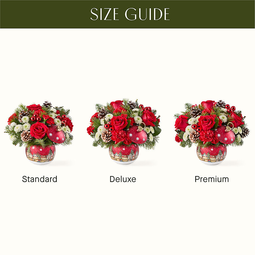 Christmas Carols Ornament –  Rosewood Flower Shop, Humble TX