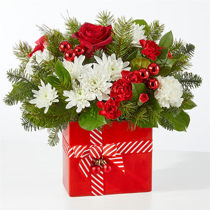 Presents Under the Tree Bouquet –  Rosewood Flower Shop, Humble TX