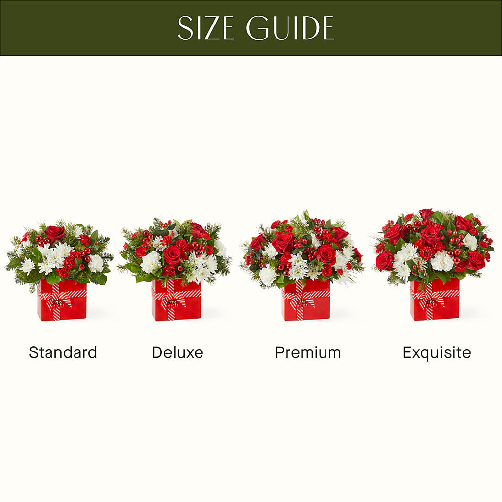Presents Under the Tree Bouquet –  Rosewood Flower Shop, Humble TX
