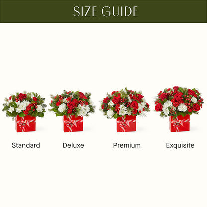 Presents Under the Tree Bouquet –  Rosewood Flower Shop, Humble TX