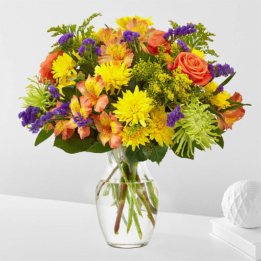 Marmalade Skies Bouquet –  Rosewood Flower Shop, Humble TX