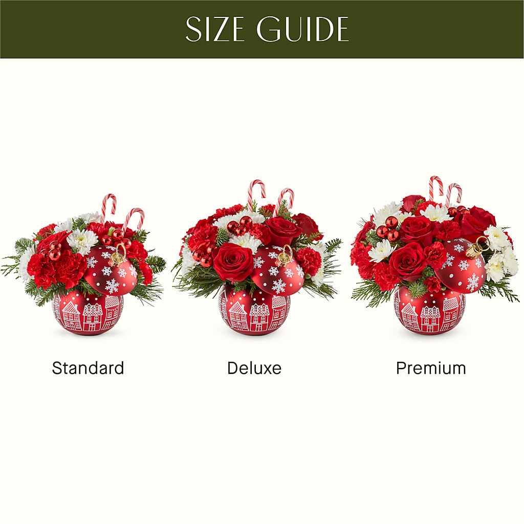 Cheer in the Air Ornament –  Rosewood Flower Shop, Humble TX