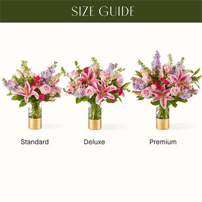 Mauvelous Bouquet –  Rosewood Flower Shop, Humble TX