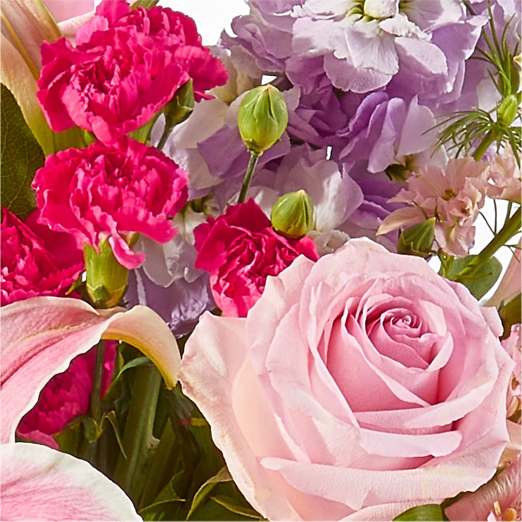 Mauvelous Bouquet –  Rosewood Flower Shop, Humble TX