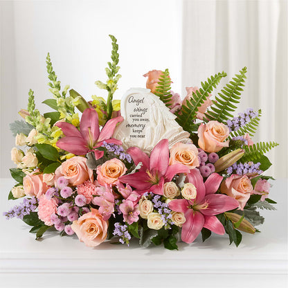 Gentle Light Arrangement –  Rosewood Flower Shop, Humble TX