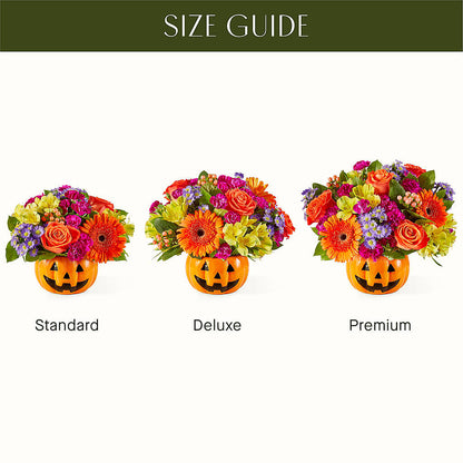 Tricks & Treats Pumpkin –  Rosewood Flower Shop, Humble TX