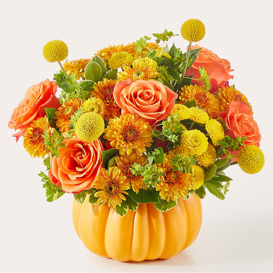 Gourdgeous Pumpkin –  Rosewood Flower Shop, Humble TX