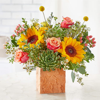 Sunflower Season Bouquet –  Rosewood Flower Shop, Humble TX