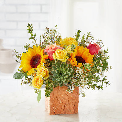 Sunflower Season Bouquet –  Rosewood Flower Shop, Humble TX