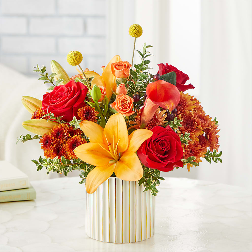 Scarlet Skies Bouquet –  Rosewood Flower Shop, Humble TX