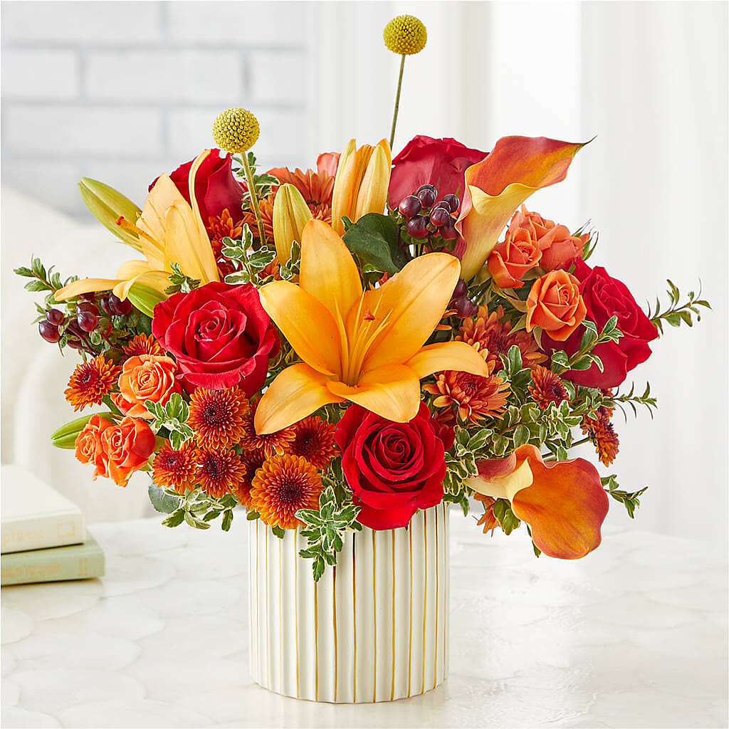 Scarlet Skies Bouquet –  Rosewood Flower Shop, Humble TX