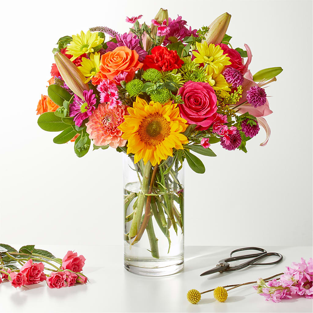 Cue the Confetti - A Florist Original –  Rosewood Flower Shop, Humble TX