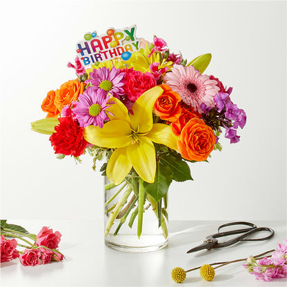 Cue the Confetti - A Florist Original –  Rosewood Flower Shop, Humble TX