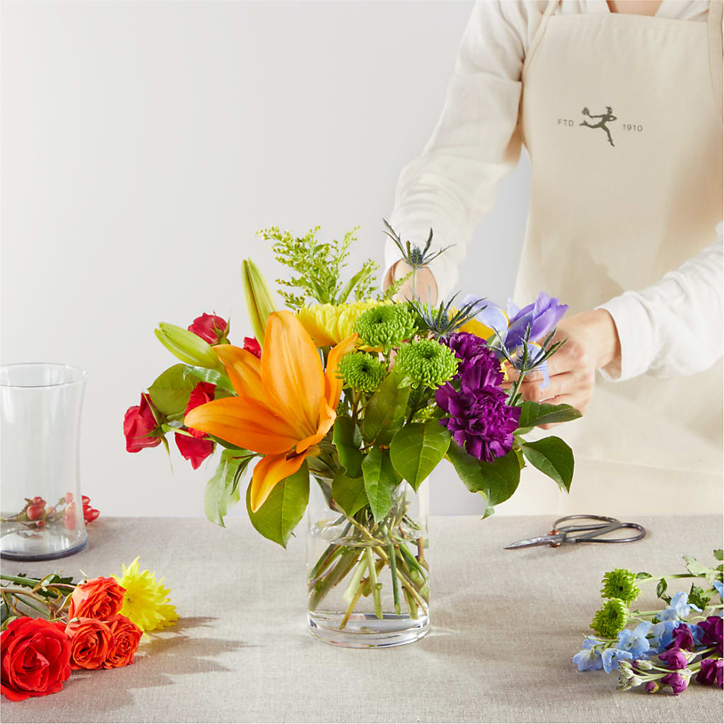 Summer Spectra - A Florist Original –  Rosewood Flower Shop, Humble TX