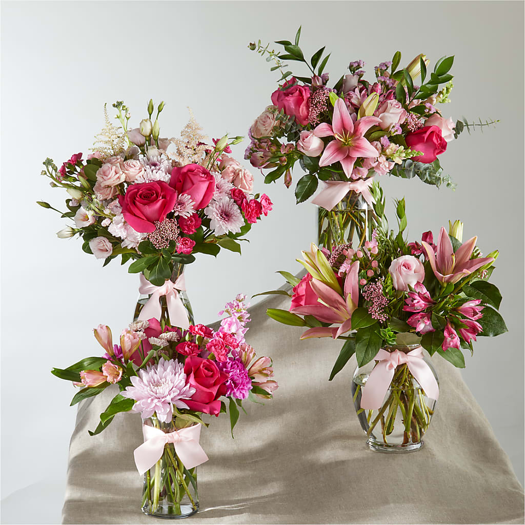 Pink Ribbon - A Florist Original –  Rosewood Flower Shop, Humble TX