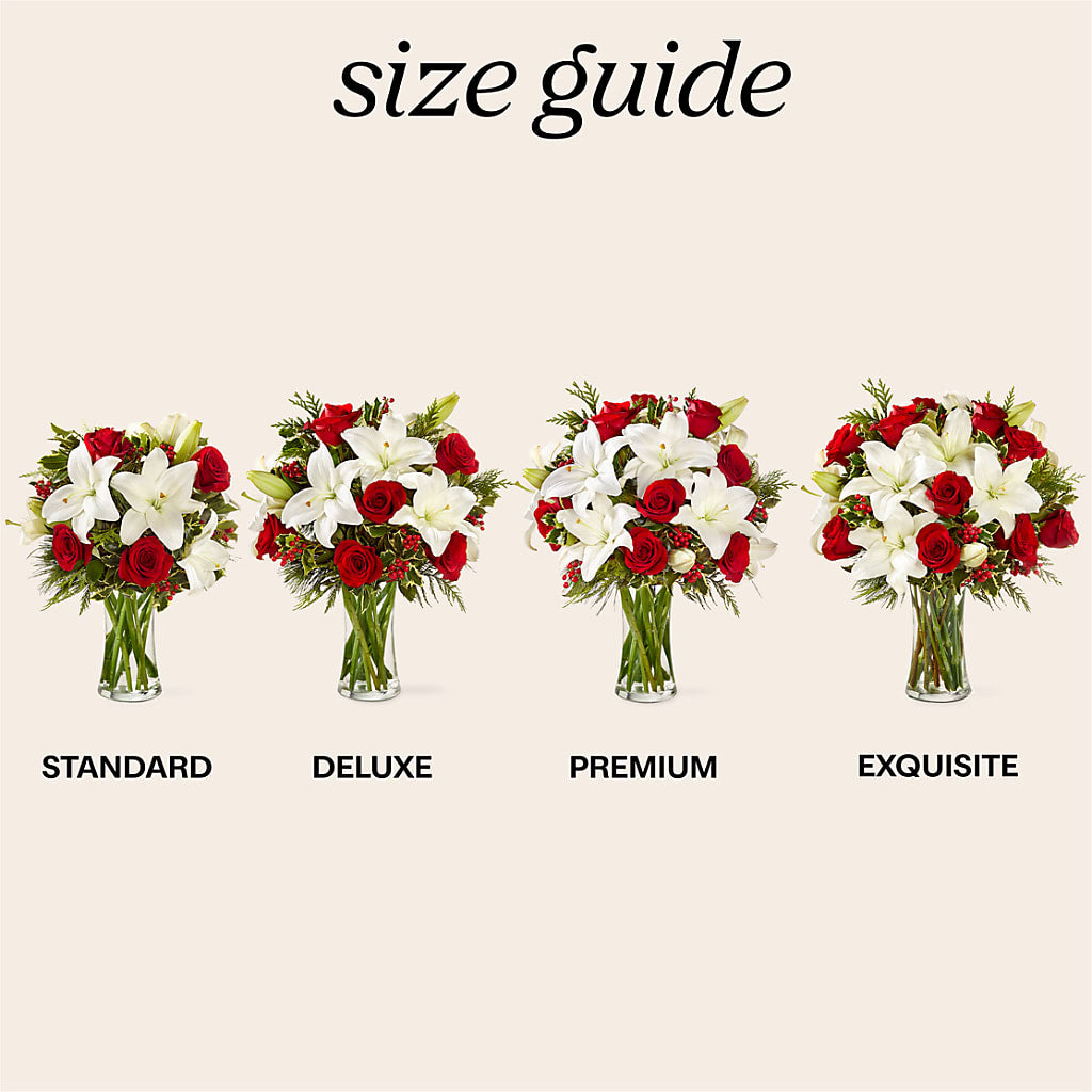 Sparkling Snowflakes Bouquet –  Rosewood Flower Shop, Humble TX