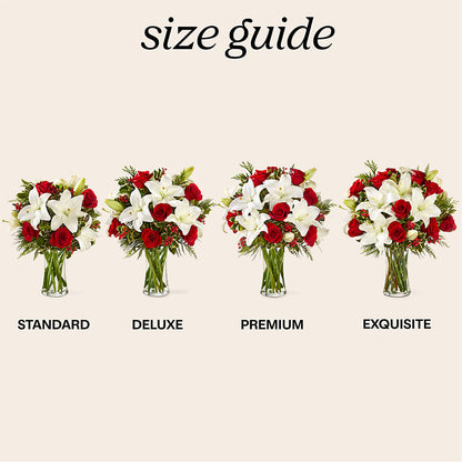 Sparkling Snowflakes Bouquet –  Rosewood Flower Shop, Humble TX