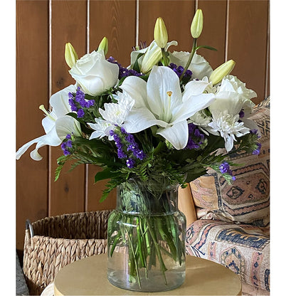 Beyond Blue Bouquet –  Rosewood Flower Shop, Humble TX