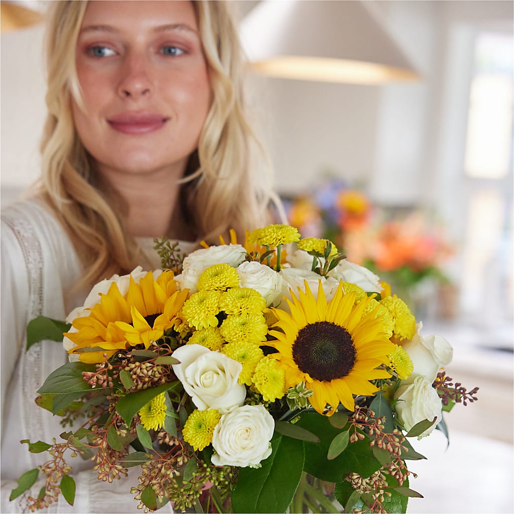 Luminous Morning Bouquet –  Rosewood Flower Shop, Humble TX